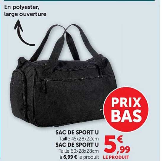 SAC DE SPORT U