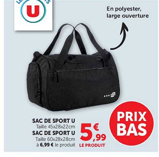SAC DE SPORT U