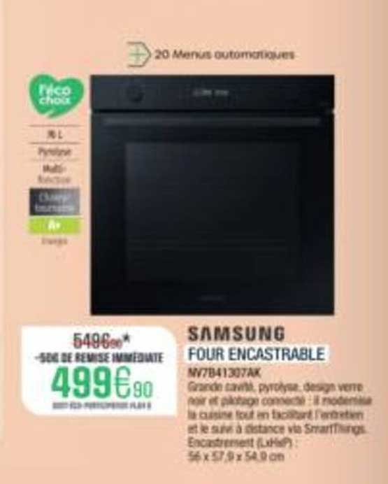 SAMSUNG FOUR ENCASTRABLE NV7B41307AK