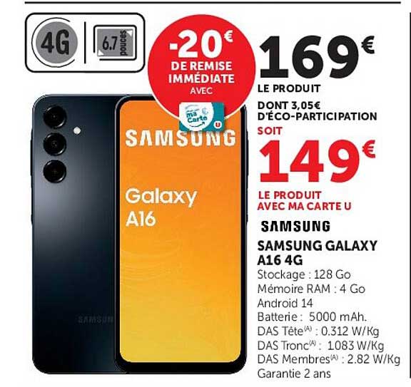 SAMSUNG SAMSUNG GALAXY A16 4G