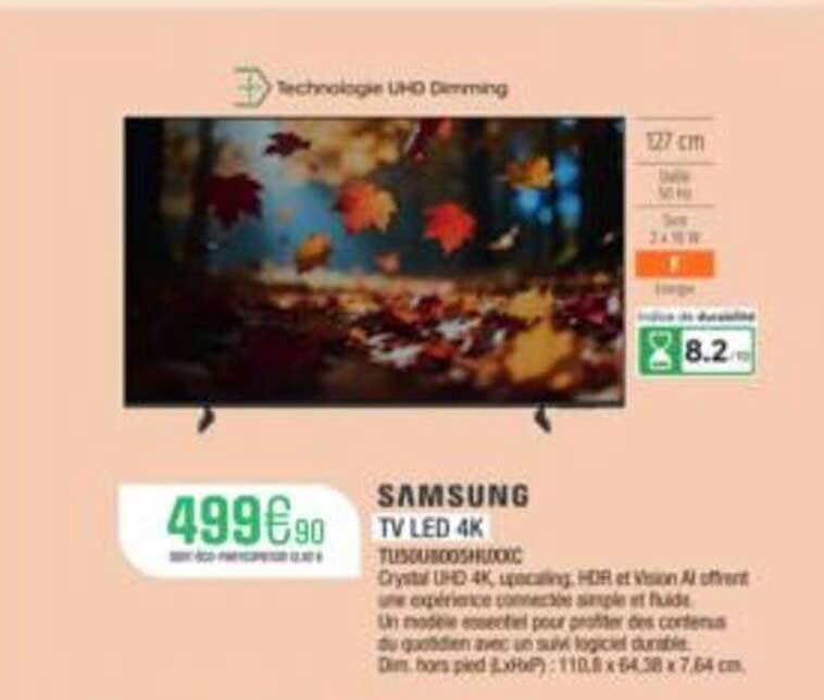 SAMSUNG TV LED 4K