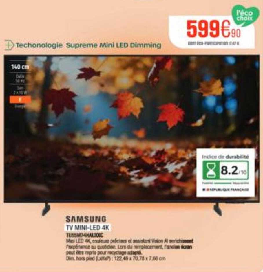 SAMSUNG TV MINI-LED 4K
