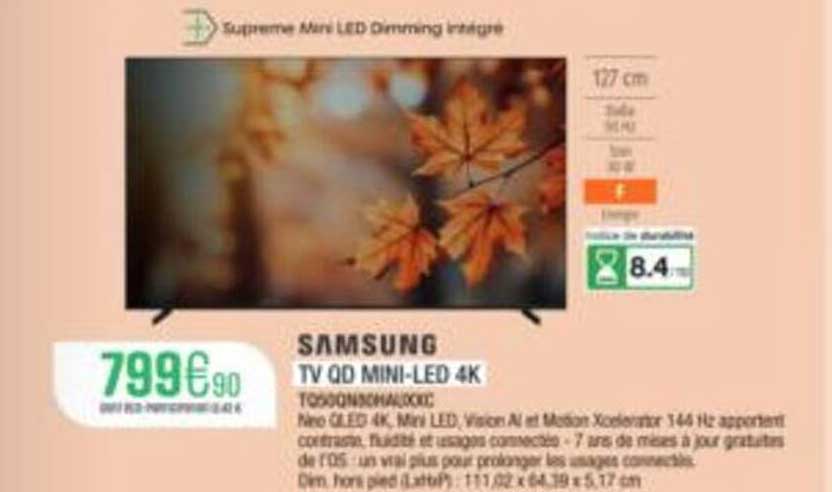 SAMSUNG TV QD MINI-LED 4K