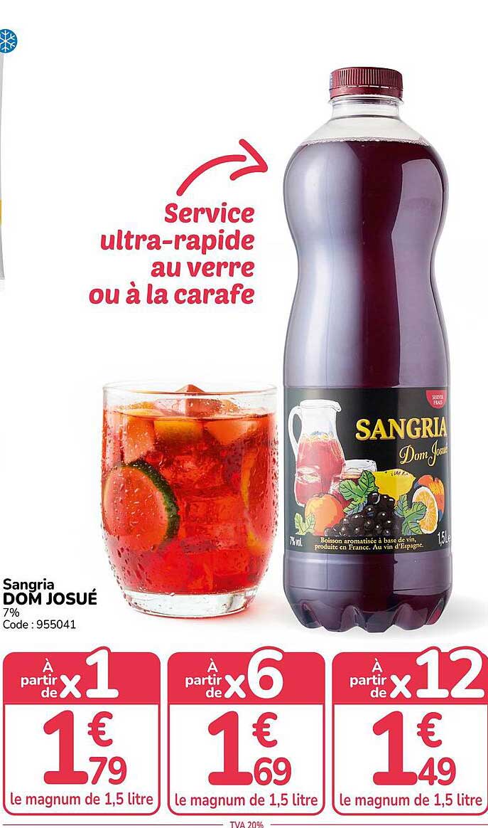 Sangria DOM JOSUÉ 7%