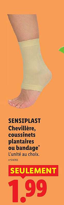 SENSIPLAST Chevillère, coussinets plantaires ou bandage*