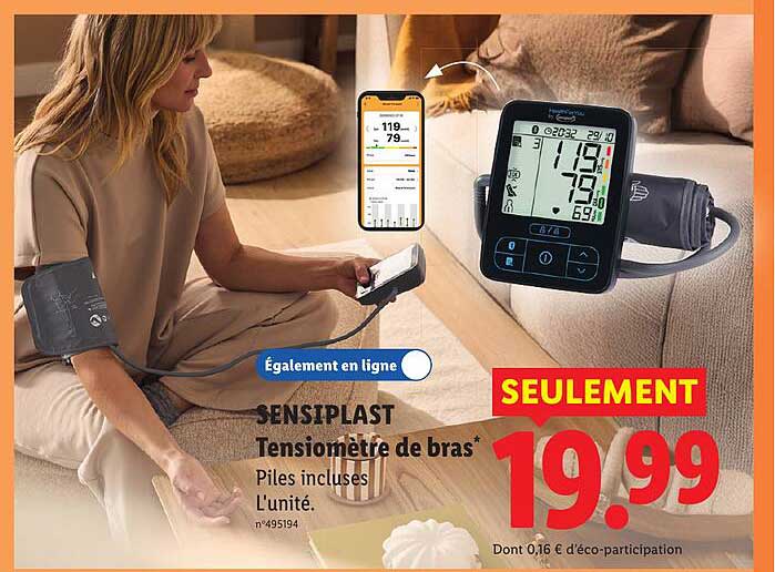 SENSIPLAST Tensiomètre de bras*