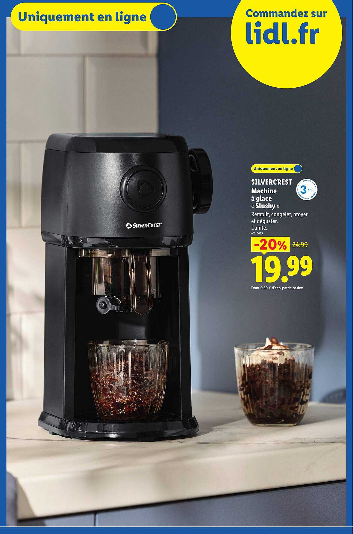 SILVERCREST Machine à glace « Slushy »