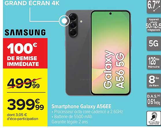 Smartphone Galaxy A56EE