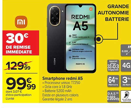Smartphone redmi A5