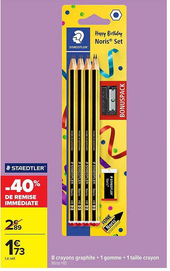 STAEDTLER -40% DE REMISE IMMÉDIATE