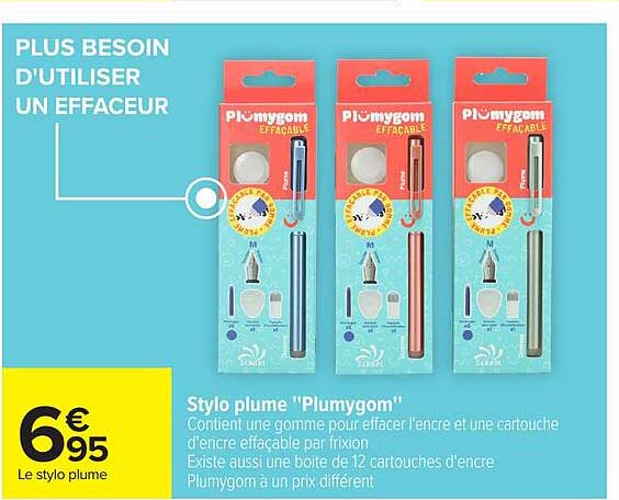 Stylo plume "Plumygom"