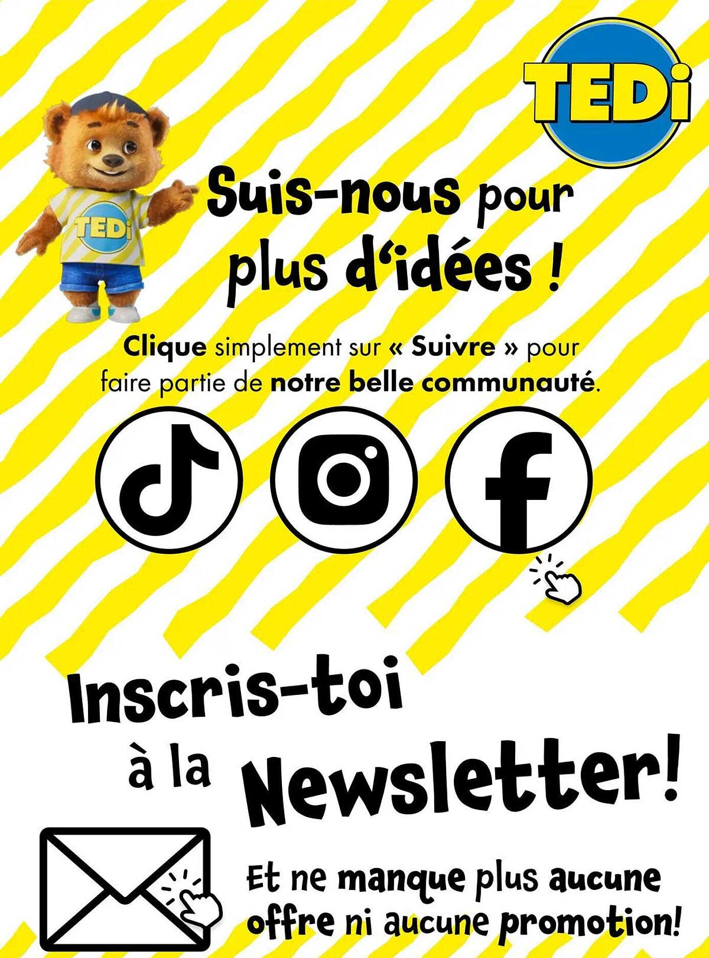 Suis-nous pour plus d'idées !