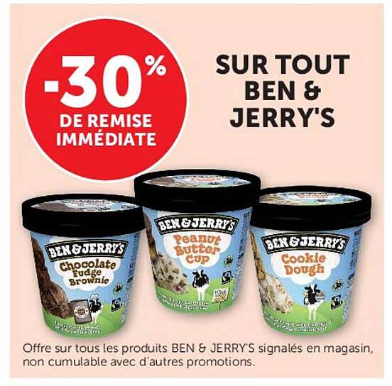 SUR TOUT BEN & JERRY'S