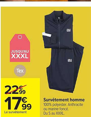 Survêtement homme