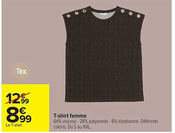 T-shirt femme