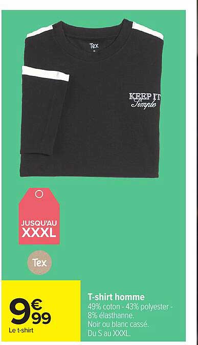 T-shirt homme