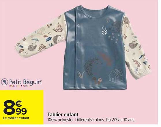 Tablier enfant