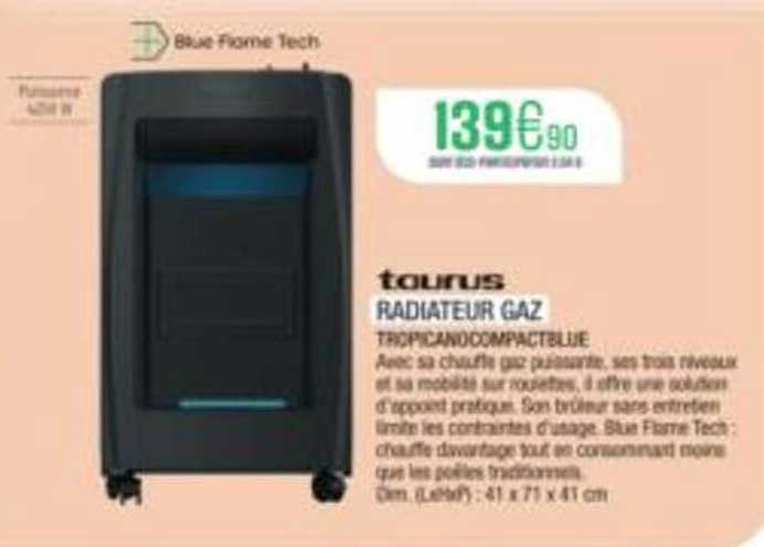 TAURUS RADIATEUR GAZ