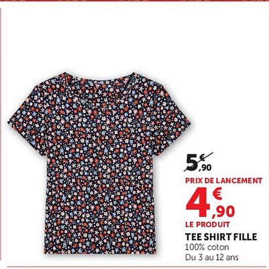 TEE SHIRT FILLE