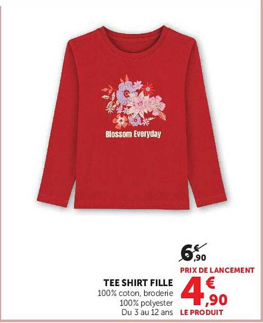 TEE SHIRT FILLE