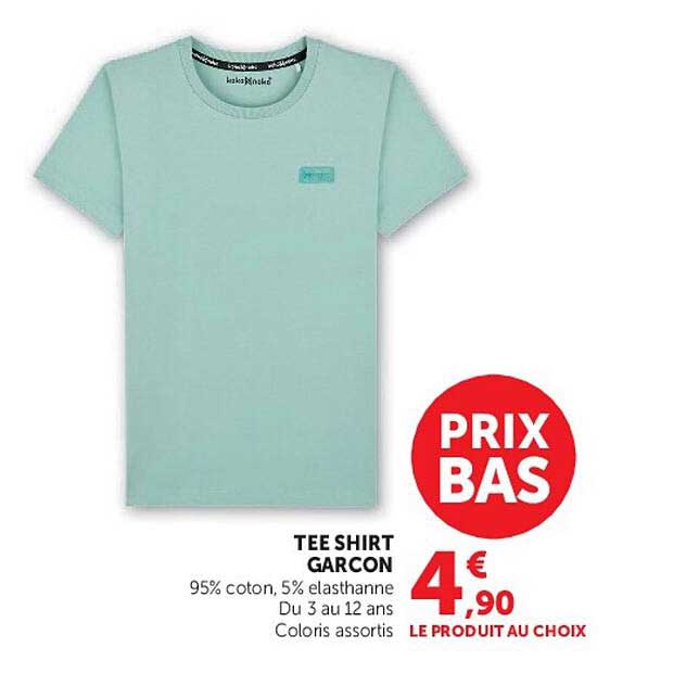 TEE SHIRT GARCON