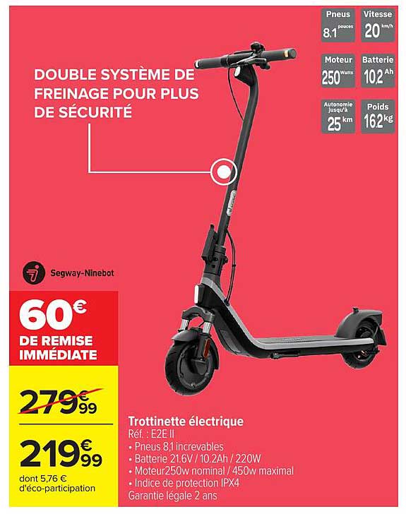 Trottinette électrique