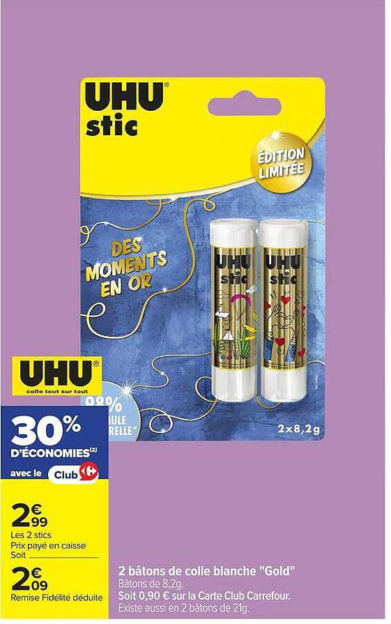 UHU stic - Des moments en or