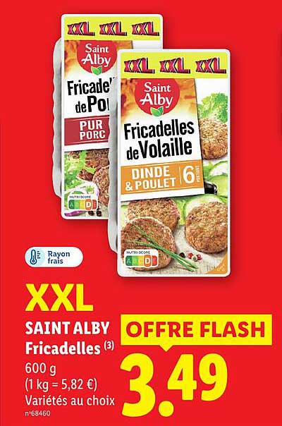 XXL SAINT ALBY Fricadelles