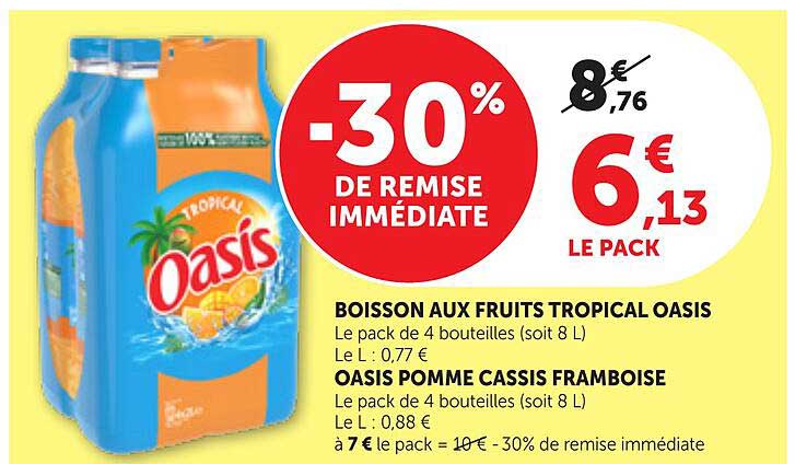 -30% DE REMISE IMMÉDIATE