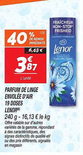 40% de remise immédiate