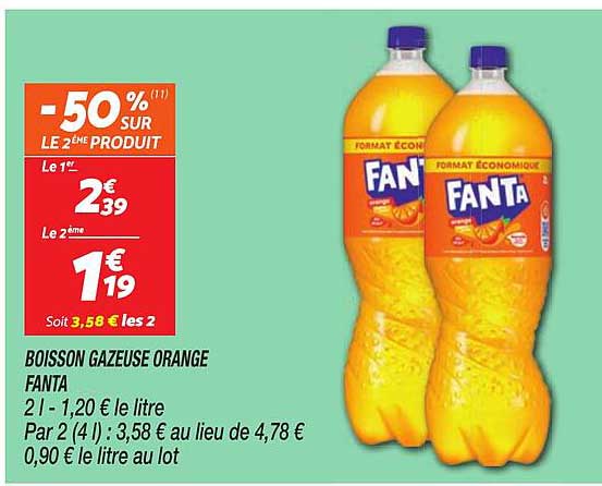-50% (11) SUR LE 2ÈME PRODUIT