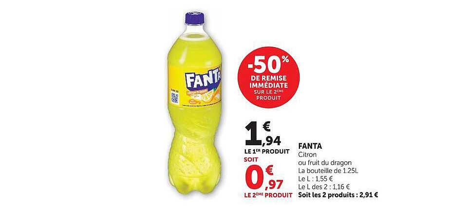 -50% DE REMISE IMMÉDIATE SUR LE 2ÈME PRODUIT