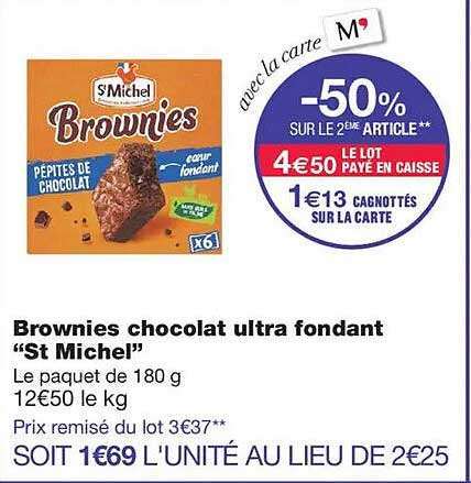 -50% SUR LE 2ÈME ARTICLE**