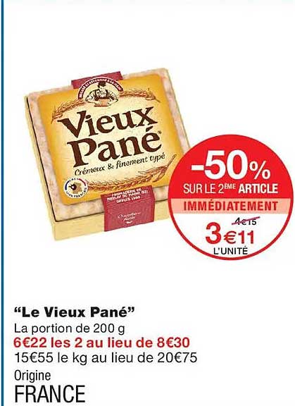 -50% SUR LE 2ÈME ARTICLE IMMÉDIATEMENT