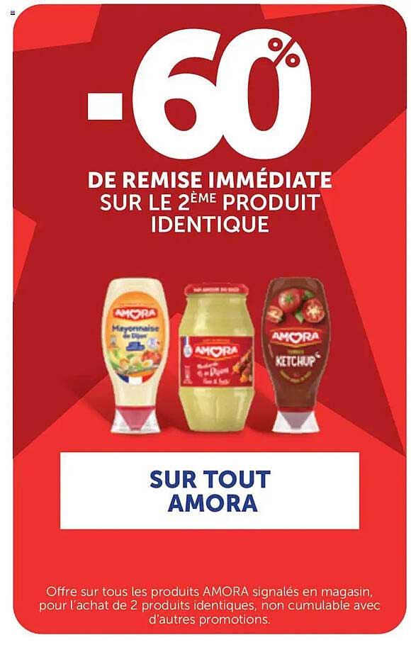 -60% DE REMISE IMMÉDIATE SUR LE 2ÈME PRODUIT IDENTIQUE