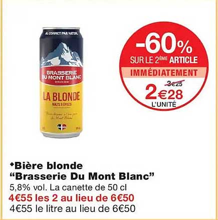 -60% SUR LE 2EME ARTICLE IMMEDIATEMENT