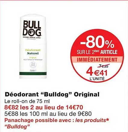-80% SUR LE 2ÈME ARTICLE IMMÉDIATEMENT