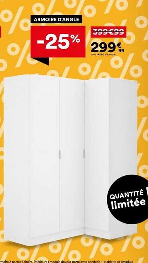ARMOIRE D'ANGLE