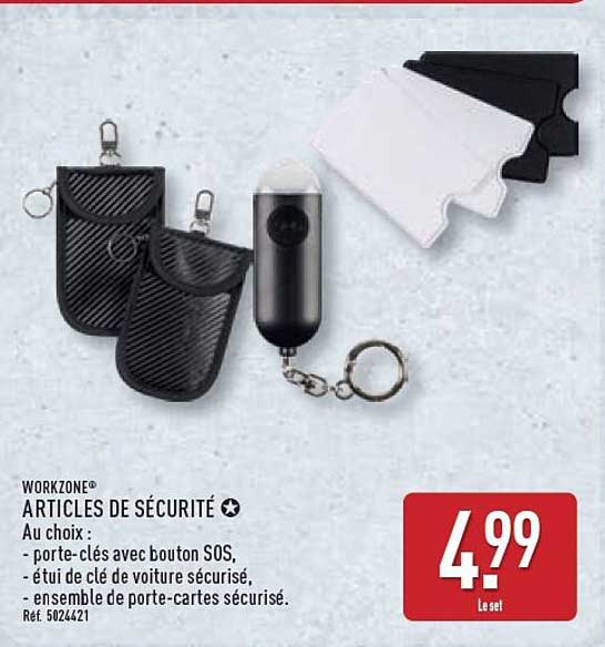 ARTICLES DE SÉCURITÉ