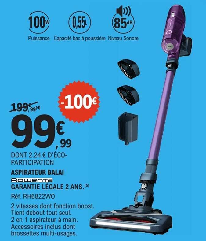 ASPIRATEUR BALAI ROWENTA