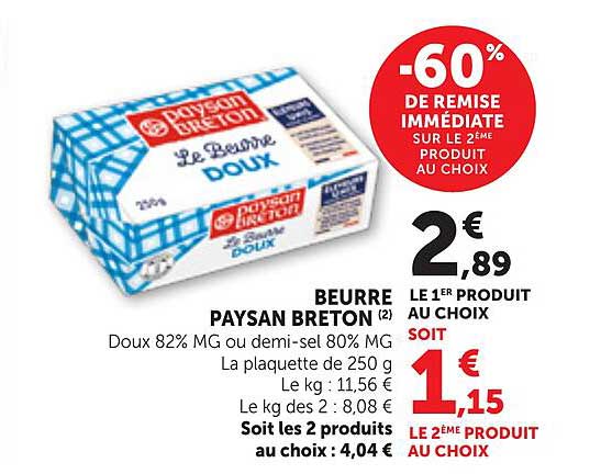 BEURRE PAYSAN BRETON
