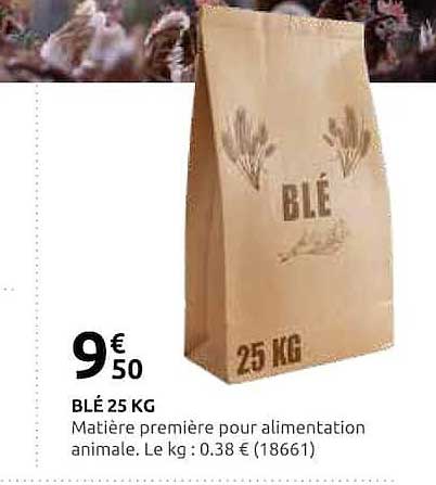 BLÉ 25 KG