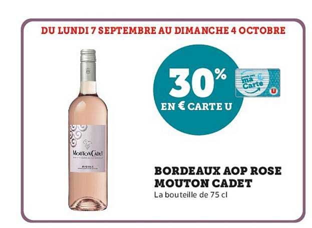 BORDEAUX AOP ROSE MOUTON CADET