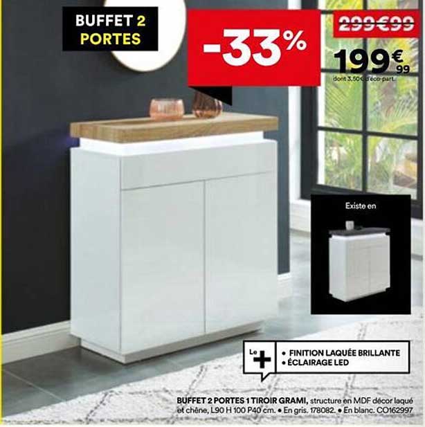 BUFFET 2 PORTES
