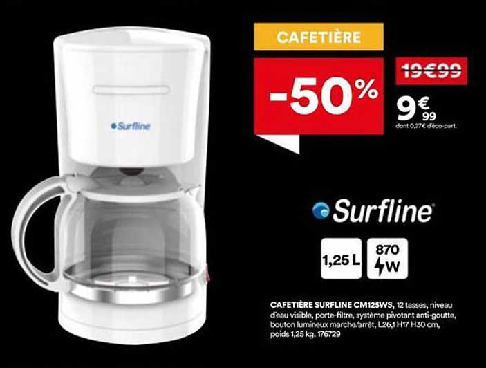 CAFETIÈRE -50%