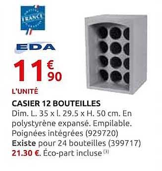 CASIER 12 BOUTEILLES