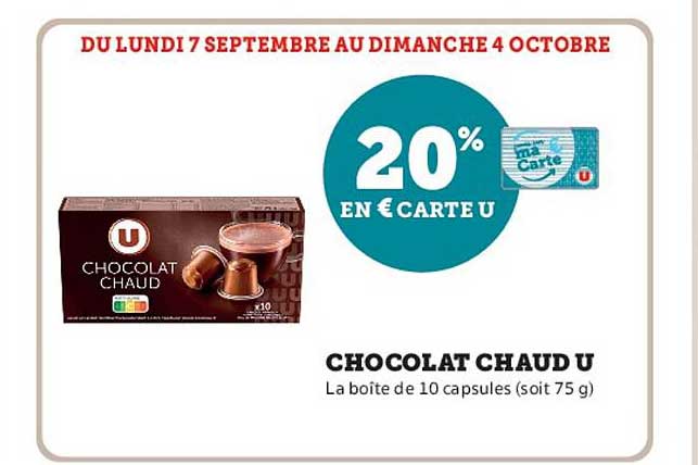 CHOCOLAT CHAUD U