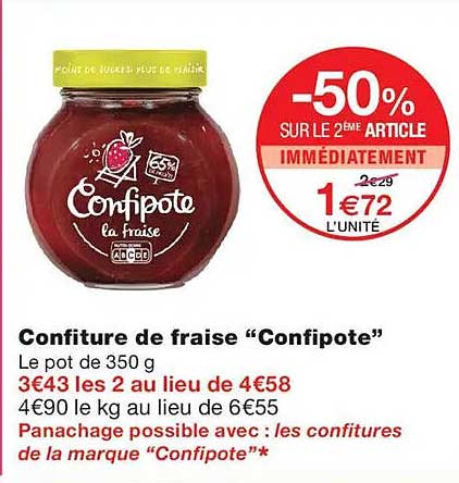 Confiture de fraise “Confipote”