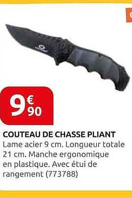 COUTEAU DE CHASSE PLIANT