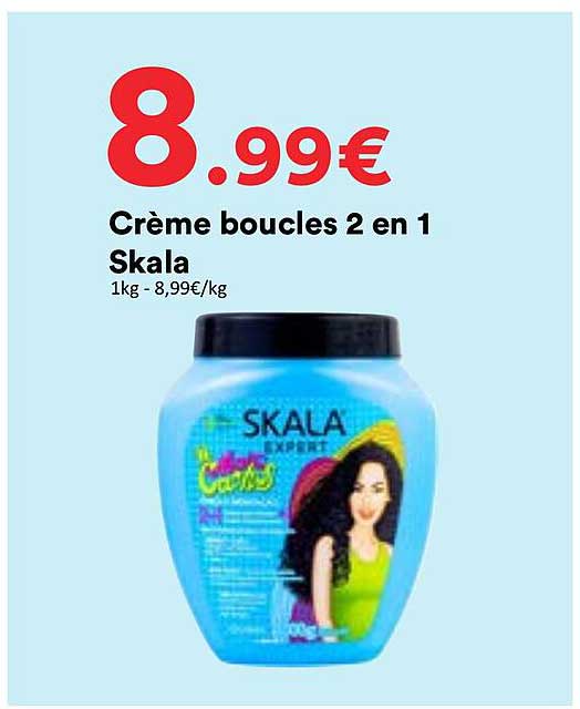 Crème boucles 2 en 1 Skala